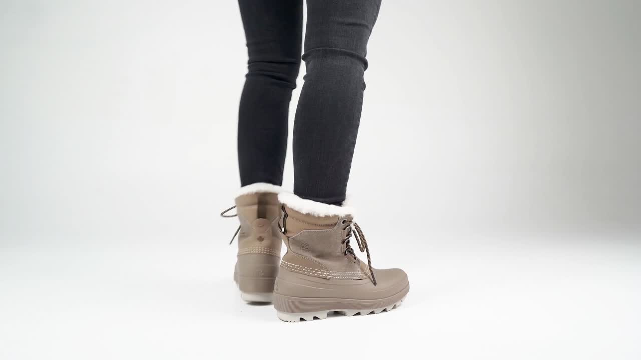 Kamik Lauren Lo Cozy Winter Boots - Women's 10 Brown