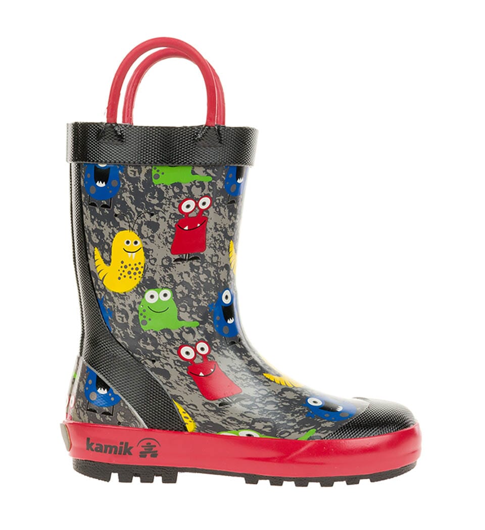 monster rain boots